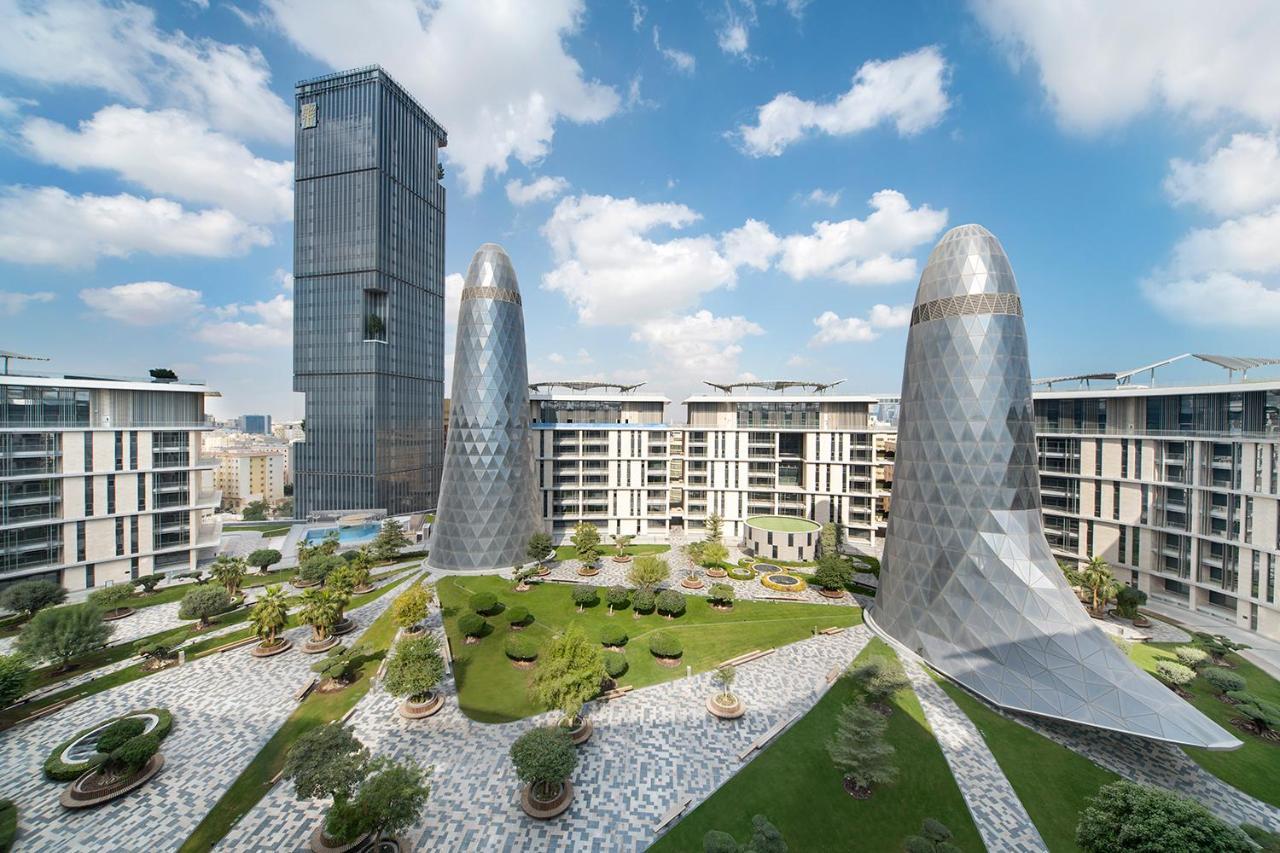 Banyan Tree Doha At La Cigale Mushaireb Exteriér fotografie Residential complex in the new city
