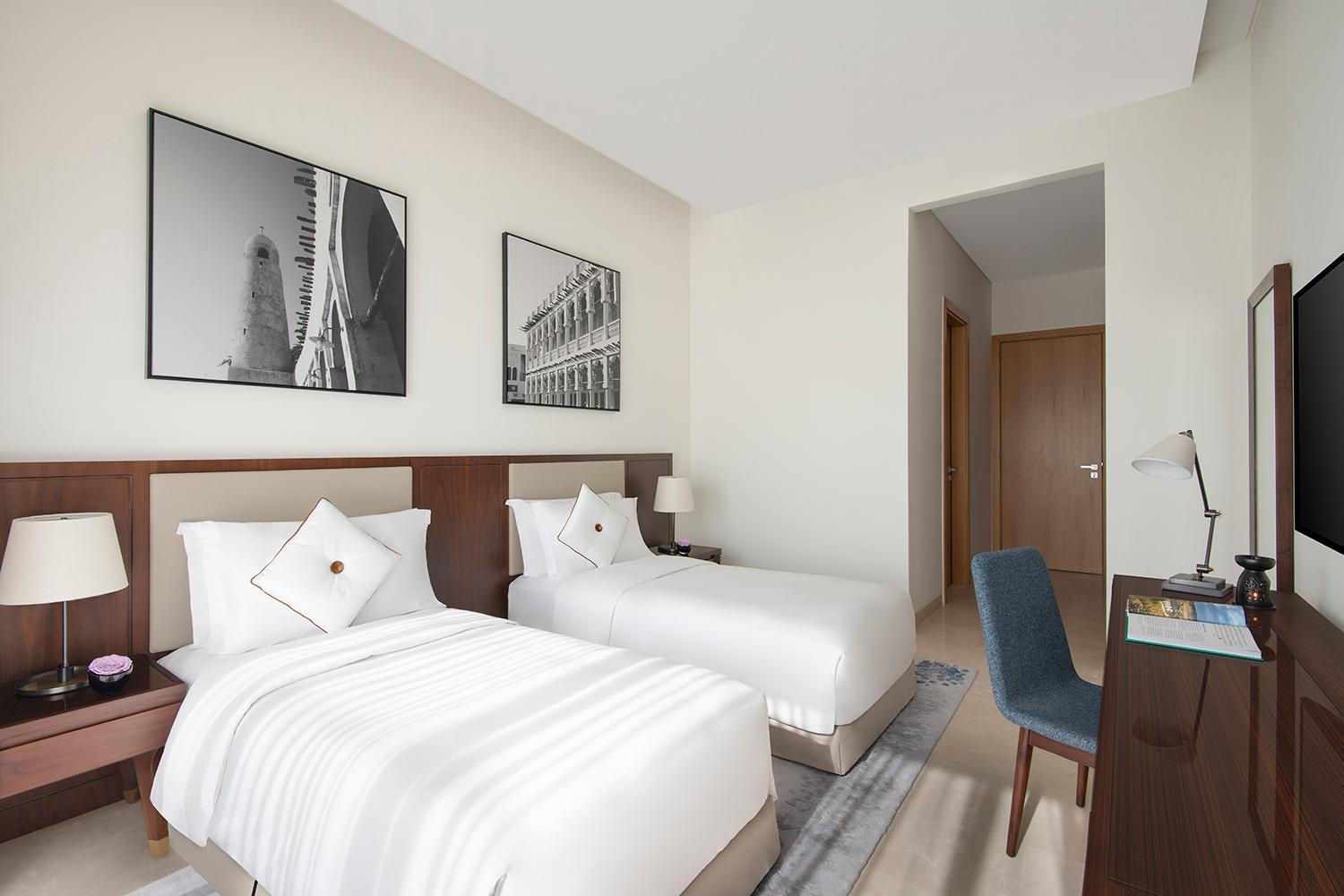 Banyan Tree Doha At La Cigale Mushaireb Pokoj fotografie A guest room at the hotel
